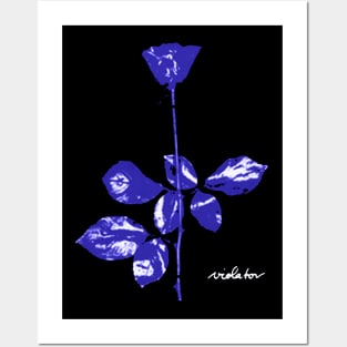 Violator Blue Posters and Art